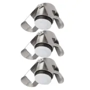 3 Pcs Decorative Wine Saver Stainless Steel Wine Bottle Stopper