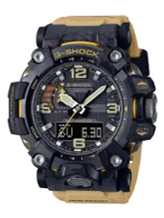 Casio Mudmaster Black and Brown Watch GWG-2000-1A5