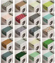 Ambesonne Pastel Surreal Washing Machine Organizer Cover for Washer Dryer