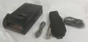 Vintage 1960s Sony TC100 Cassette Tape Recorder Leather Carrying Case New