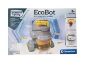 New EcoBot Vacuums and Shakes Robot Kit STEM Science & Play Robotics Clementoni