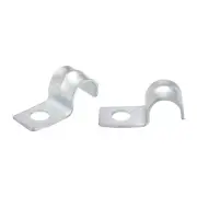 5/16" EMT One Hole Strap Pipe Strap Zinc-Plated Steel Reinforced Rib 20PCS