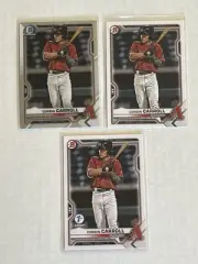 2021 Bowman Corbin Carroll Prospect Lot x1 Chrome x2 Paper Diamondbacks