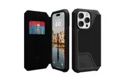 Urban Armor Gear Metropolis Case (Suits iPhone 14 Pro) - Kevlar Black