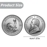 2022 1 Oz South African 999 Silver Krugerrand Coin Brilliant Uncirculated 1oz