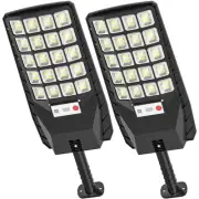 Solar Lights Outdoor Waterproof - 320° Wide Angle Solar Street Lights Outdoor...