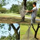 Outdoor Camping Garden Adult Swing Hanging Hammock Indoor Rope Chair LX