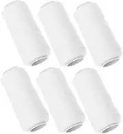 SAFIGLE 6Rolls Cotton Facial Hair Removal Threads Precision Threading for Eyebrow and Face Epilation Gentle Hair Remover for Smooth Skin Routine Tool