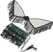 [GAROZATION] Sequin Tassel Fringed Wing Skirt Fashionable Sequin Fringe Skirt Set for Women