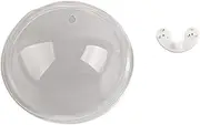 ZenithAur Mini Wall Mounted Fish Tank, Acrylic Transparent Fish Bowl for Small Aquatic Pets, 15CM Home Decoration