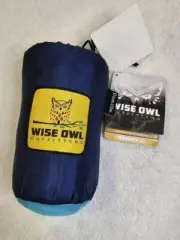 Wise Owl Outfitters, Single Owl Hammock, Blue, NEW with Tags