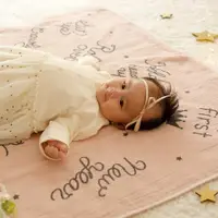 在飛比找蝦皮購物優惠-【日本預購】週歲毛巾 吸水毛巾 嬰兒毛巾 口水巾 六層紗圍兜