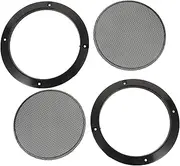 VALICLUD Replacement Horn for Car Speakers Audio Waffle Grill Mesh Cover Protective Case for 6.5 Inch Speakers