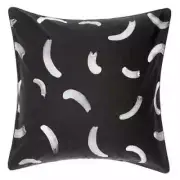 Hiccups Black Mamba European Pillowcase Linen 65 x 65cm