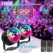 2X Disco Party Strobe Light DJ Ball Sound Activated Auto LED Rotating Night Lamp