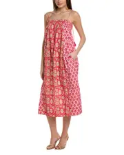 Figue Selina Midi Dress xs Pink