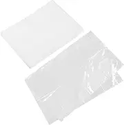 HEALSOPTHY 2pcs Luggage Semi-transparent Suitcase Protector Washable Travel Protector for Luggage Thicken Baggage to Keep Your Suitcase Clean and Tidy
