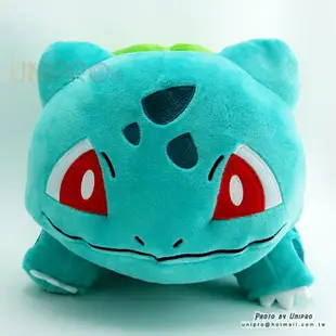 【UNIPRO】神奇寶貝 XY 妙蛙種子 Bullbasaur 30公分 絨毛娃娃 玩偶 禮物 正版授權 寶可夢 Pokemon Go 御三家