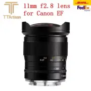 TTArtisan 11mm F2.8 Full Frame Manual Fisheye Lens For Canon EF 5D4 5D3 80D 650D