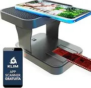 Klim K2 Mobile Film Scanner 35MM + Portable Scanner + Positive & Negative Scanner + Slide Scanner + Photo Scanner + 35MM Color Film Developing Kit Essential + Personal 35MM Film Developing Service