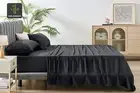Ovela 100% Natural Bamboo Bed Sheet Set - Charcoal