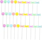 HEALSOPTHY 200pcs Bright Straight Pins for Sewing Quilting Knitting Efficient Fixation for Home Decor Needlecrafts