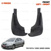 For Toyota Vios Sedan 4 Door 2003 - '06 Pair LR Front Mud Flap Splash Guard