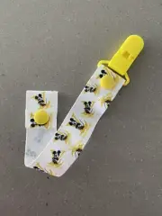 Baby Dummy Clips Pacifier Chain Soother Holder Strap Mickey Mouse