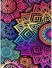 ICECHEN Mandala Diamond Painting Kits for Adults, Colorful 5D Diamond Art Kits for Adults Beginner, Paint with Diamonds Pictures DIY Full Drill Gem Painting Kit Diamond Dots for Home Wall Decor