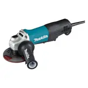 Makita GA5050R - Angle Grinder 125mm 1300W - Paddle Switch Anti Restart Soft Start