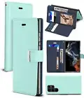 For Samsung Galaxy S24 S23 S22 S21 S20 Ultra S10 Plus Wallet Leather Case Cover