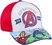 [Marvel] Avengers Boys Hat Adjustable Cap Captain America Hulk Iron Man Design Summer Hat Boys Boys