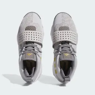 【adidas 愛迪達】籃球鞋 男鞋 運動鞋 包覆 緩震 DAME 8 EXTPLY 灰 IG8086