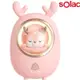 Solac 星寵充電式暖暖包/懷爐/暖蛋/暖手寶 粉紅麋鹿款 SWL-I03P