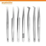 Professional Eyelash Extension Tweezers – Straight Curved Angled for Lash Artist
