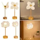 Acrylic Bedside Table Lamp Night Light Acrylic Lampshade Brightness Adjustable