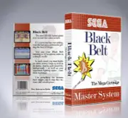 Sega Master System Case - NO GAME - Black Belt