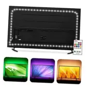 TV LED Backlight USB Powered, 6500K White PC Monitor Bias Lighting 60-65" TV
