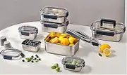 GLASSLOCK Stainless Airtight Food Container (5 sizes) (1500ml)