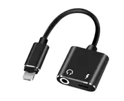 I28 1 Point 2 Mobile Phone Adapter Audio Adapter Lightning To 3.5mm Headphone Adapter Cable for IPhone 13