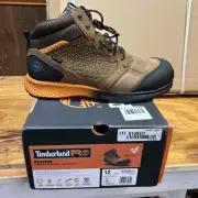 Man's Boots Timberland PRO Reaxion Mid Composite Safety Toe Waterproof