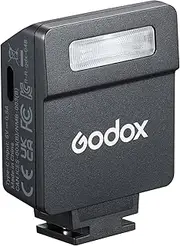 Godox iM22 iFlash Camera Flash and Lightweight Portability Single-Contact Hotshoe Lithium Battery Type-C Charging 440 Full-Power Flashes