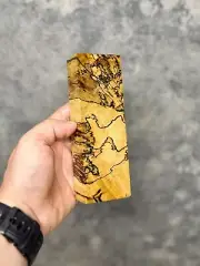 Stabilised Spalted Tamarind Block Knife Making Handle Scale #9