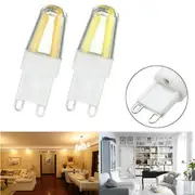 Mini G9 2W Dimmable LED Corn Bulb Silicone Crystal COB Lamp Light AC220V 33 WHITE