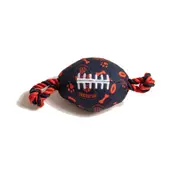 The Stubby Club Melbourne Demons AFL Themed Durable Dog/Cat Pet Play Chew Toy