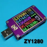 YZXSTUDIO ZY1280E Oscilloscope USB Power Meter Power Delivery Analyzer Tester