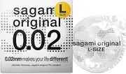 Sagami Original 0.02 L-size 1's Pack PU Condom