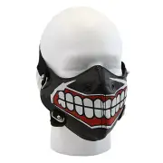 New Printed Teeth Kaneki Ken TOKYO GHOUL Mask Tokyo Guru Cosplay Prop