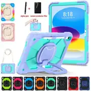 For iPad 8 9 10th Gen Air 4 5 Pro Mini 6 7 Case Kids Heavy Duty Shockproof Cover