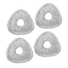 Robot Vacuum Compatible Mop Cloths for Narwal For Freo X For Ultra J4 Set of 4
